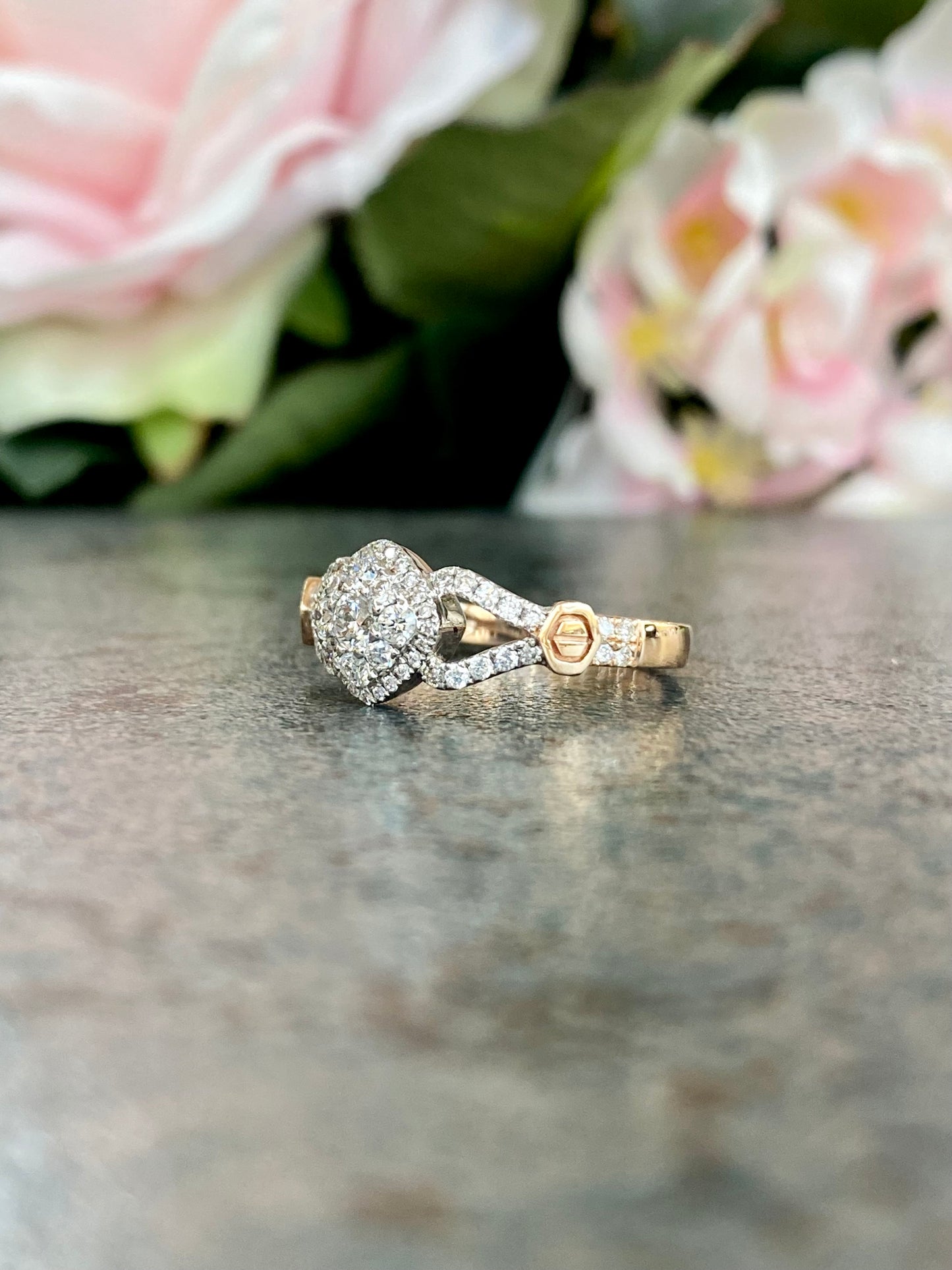 14KT .60ct Engagement Ring