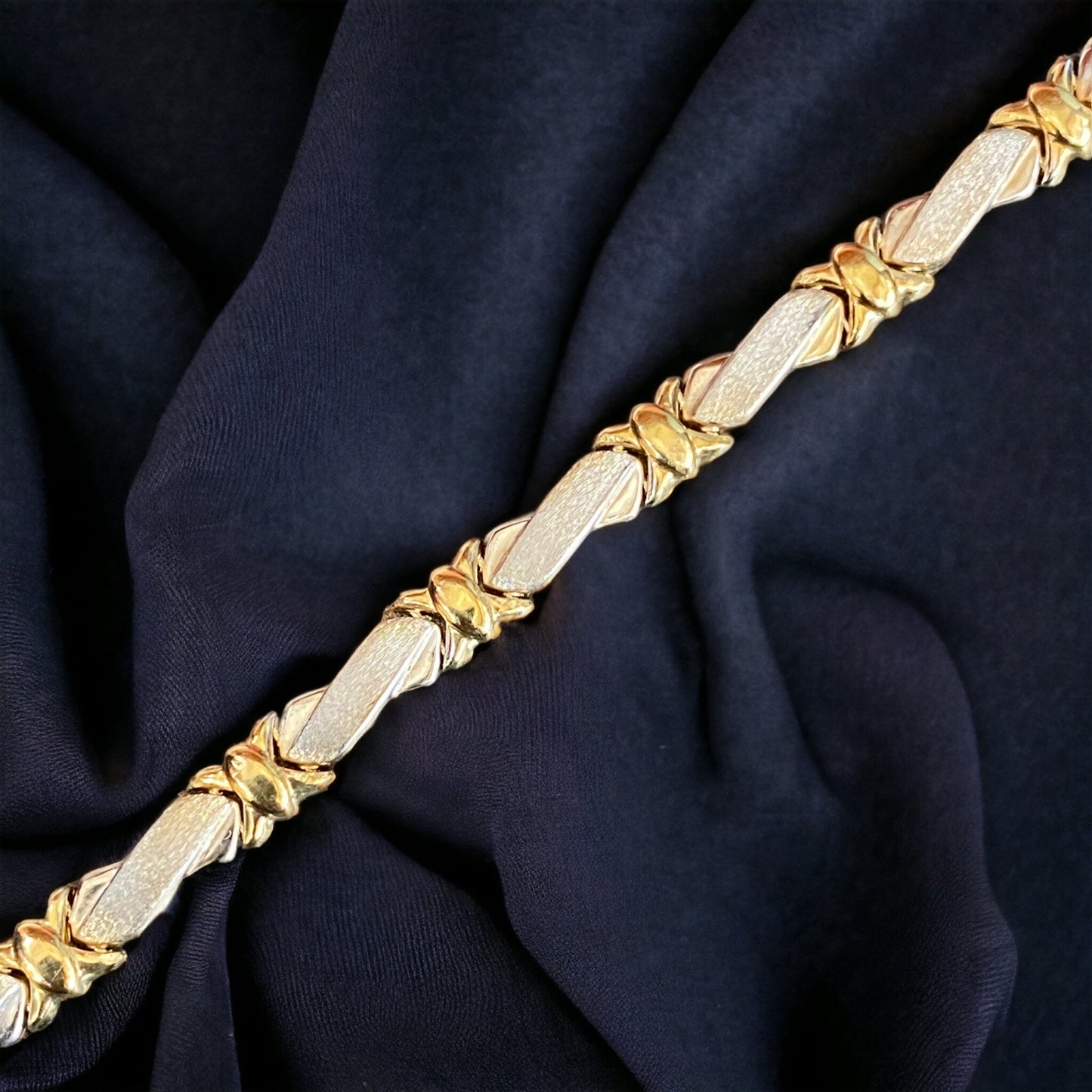 10KT Two-Tone Ladies Bracelet