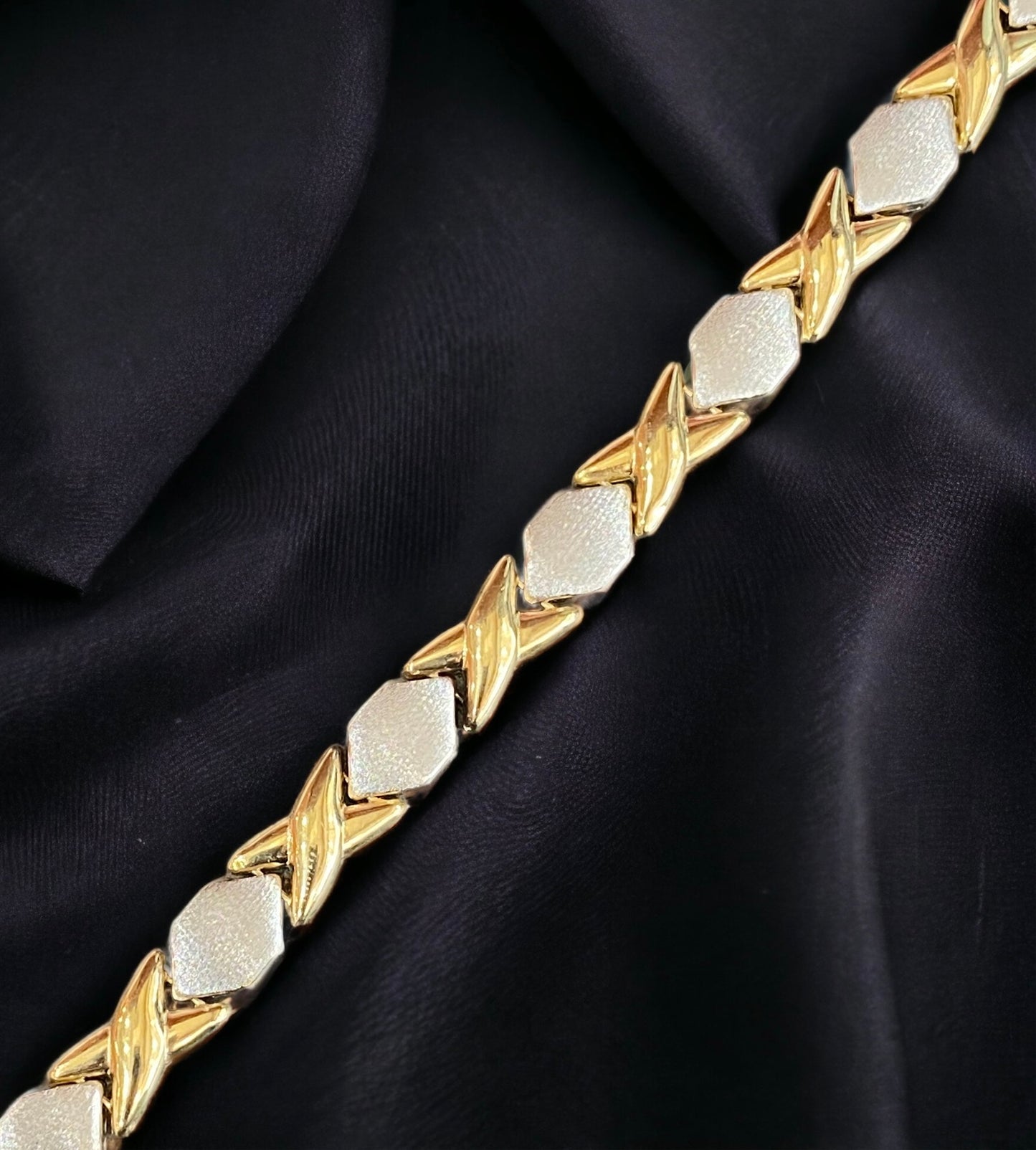 10KT Two-Tone Ladies Bracelet