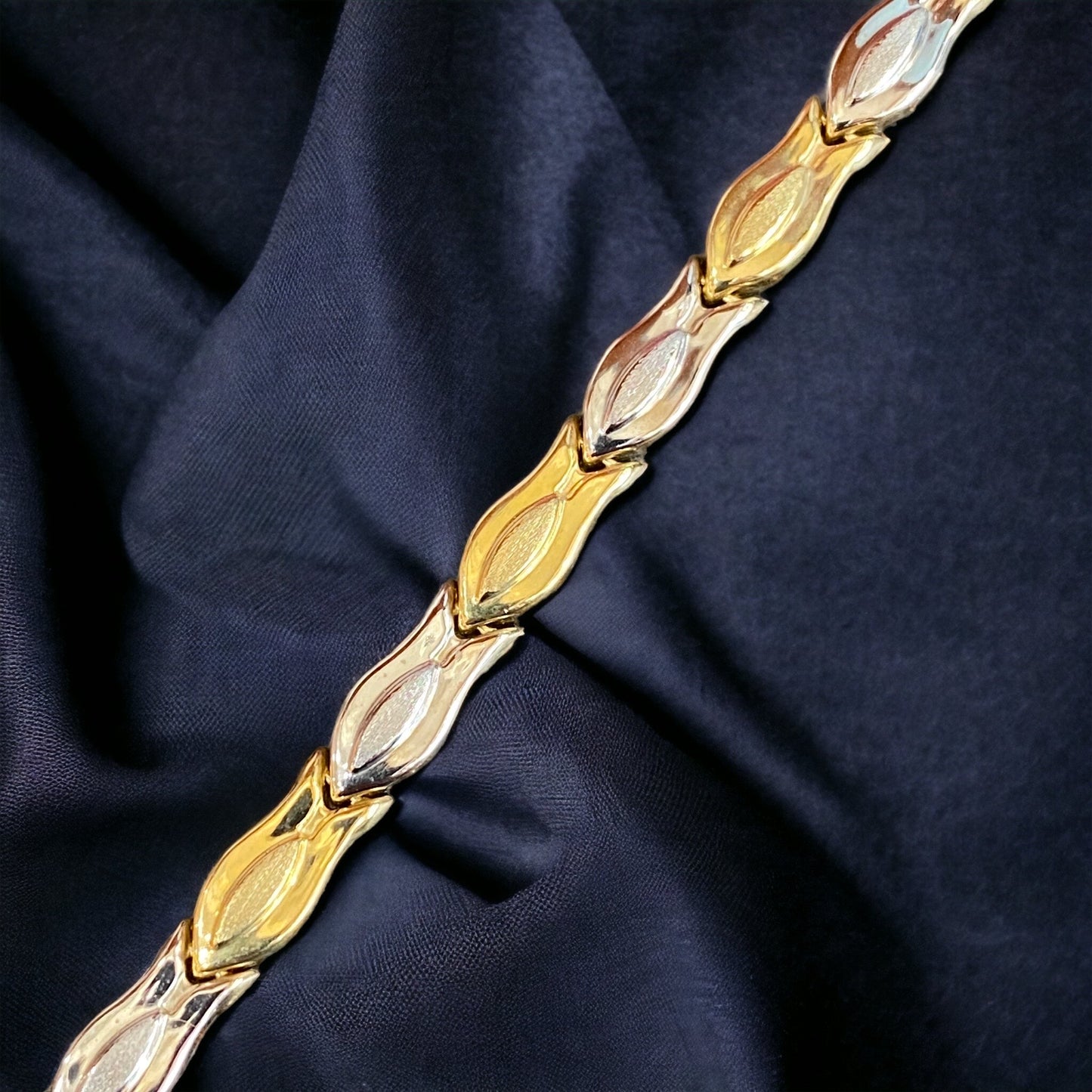 10KT Two-Tone Ladies Bracelet