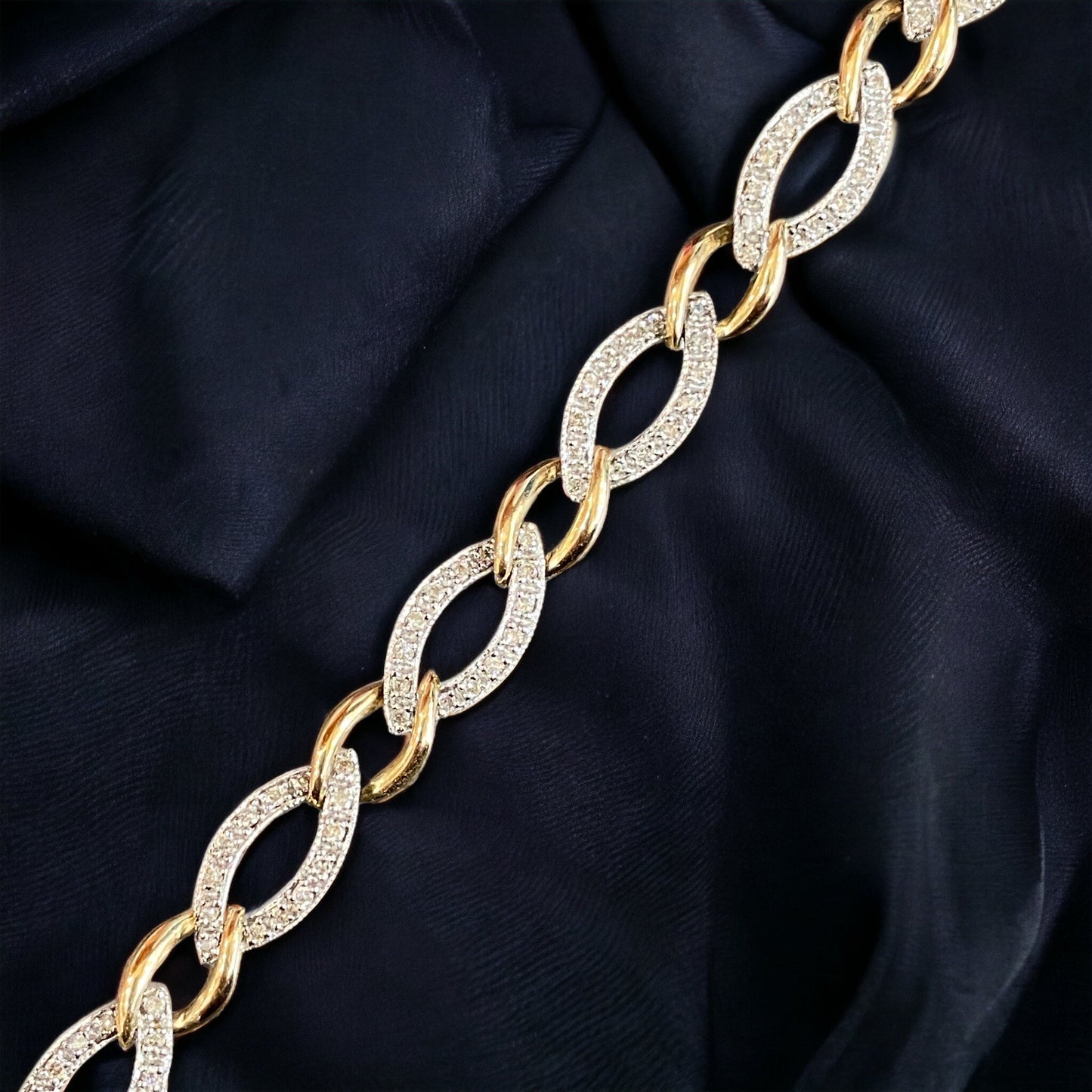 10KT 1.75ct Diamond Bracelet