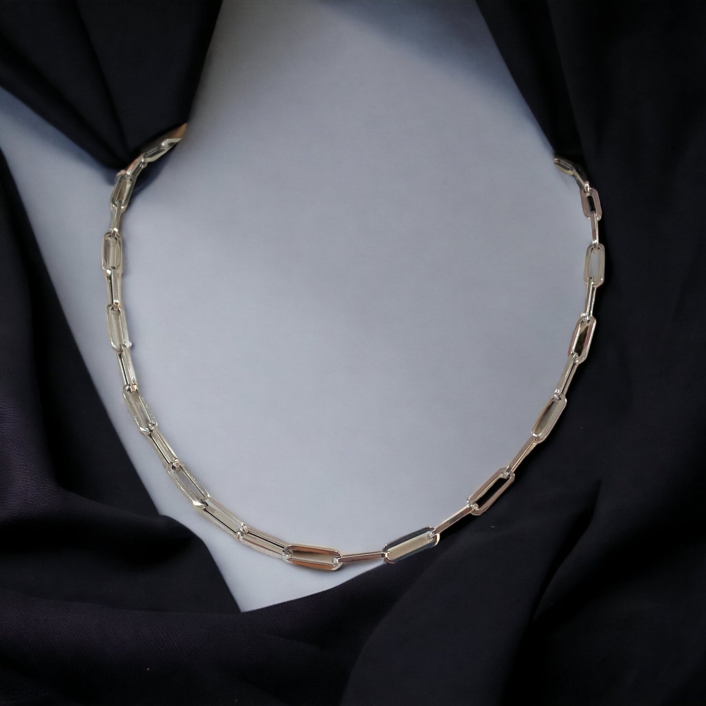 18KT Paper Clip Chain