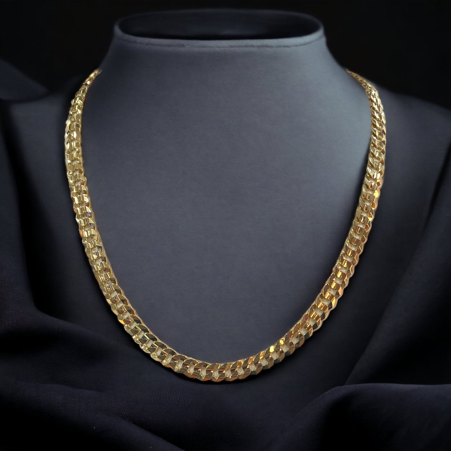 10KT Men's Heavy Curb Chain