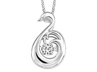 Love in Motion .10ct Canadian Diamond Necklace