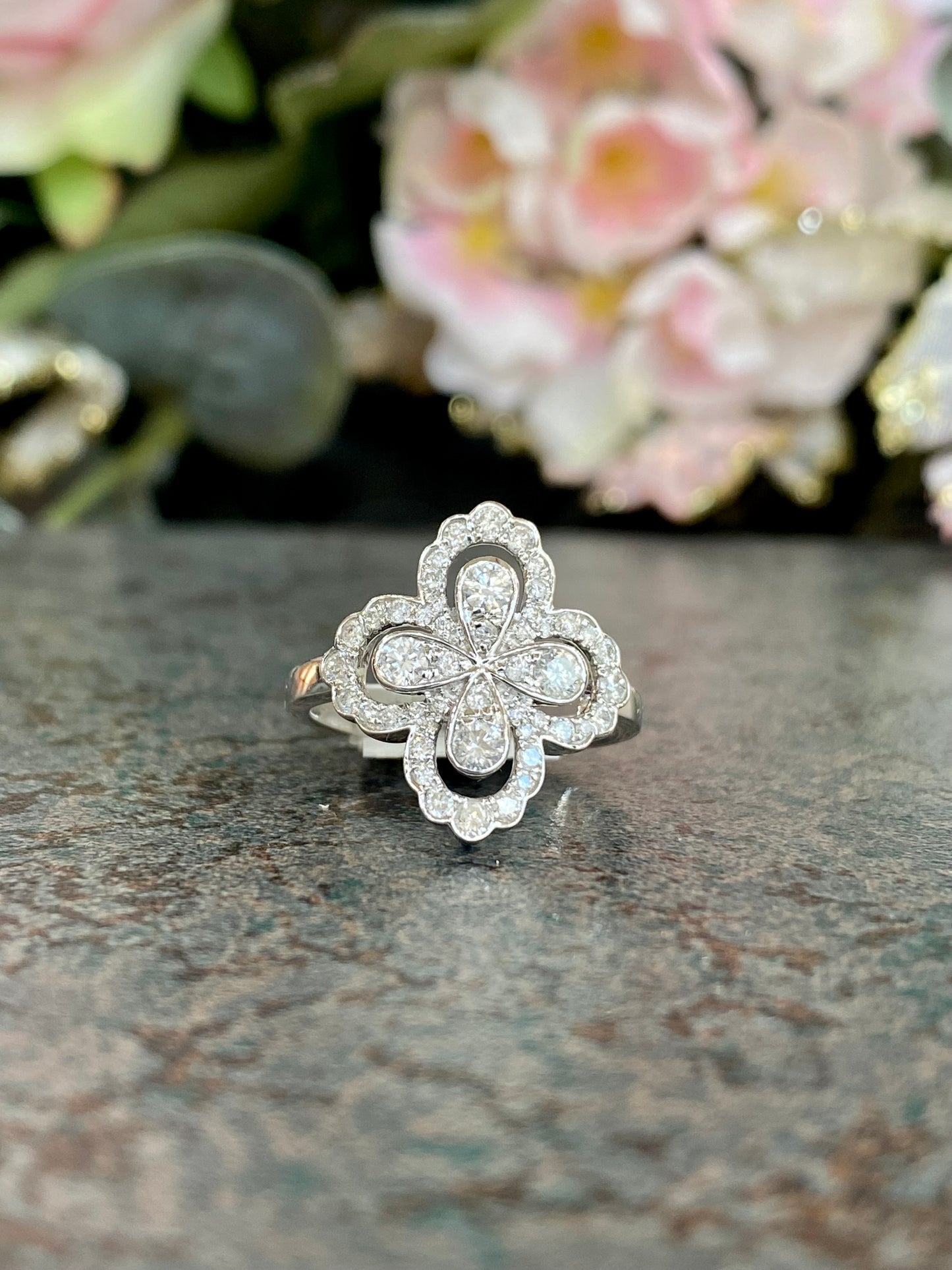 14KT .75ct Ladies Diamond Ring