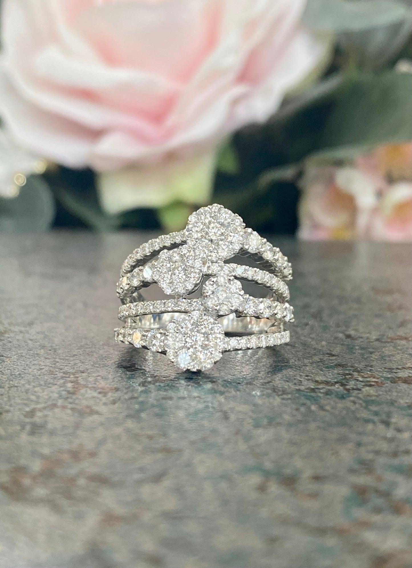 14KT 1.02ct Ladies Diamond Ring