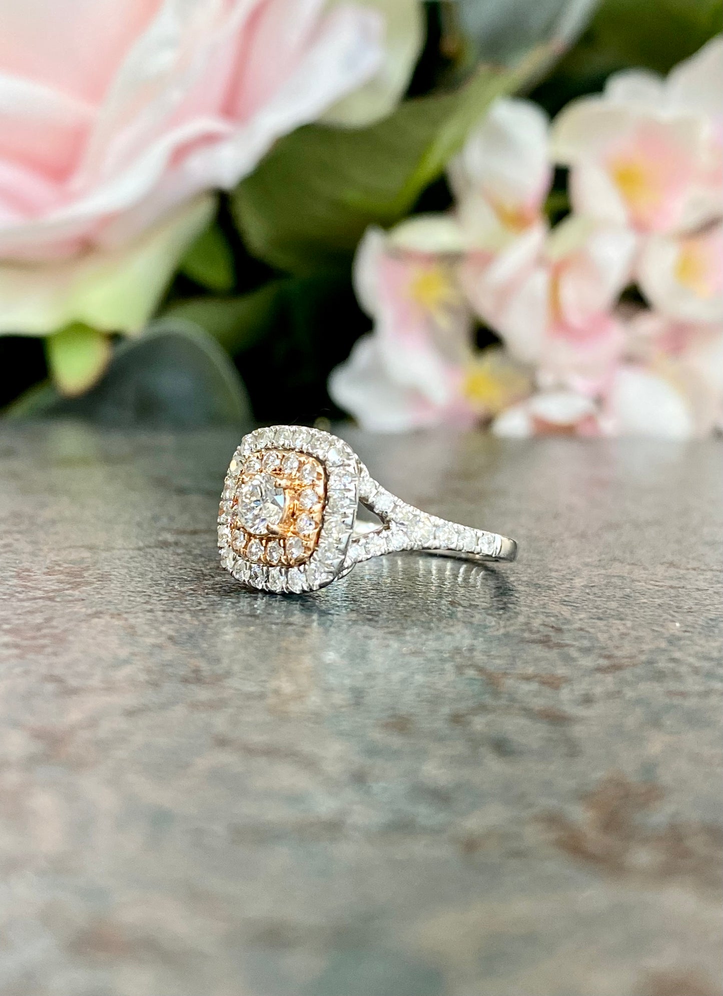 14KT 1.00ct Engagement Ring