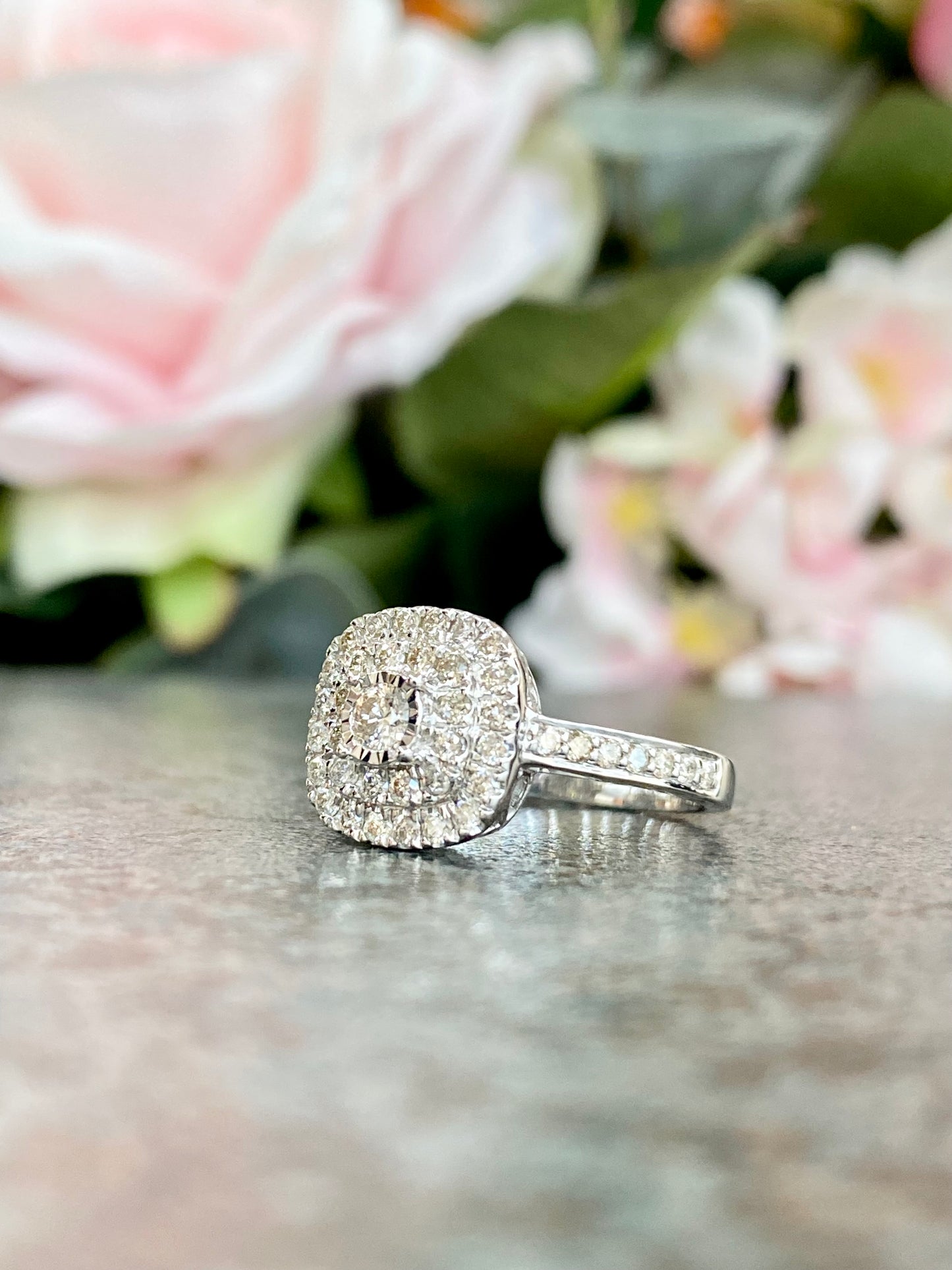 14KT .75ct Engagement Ring