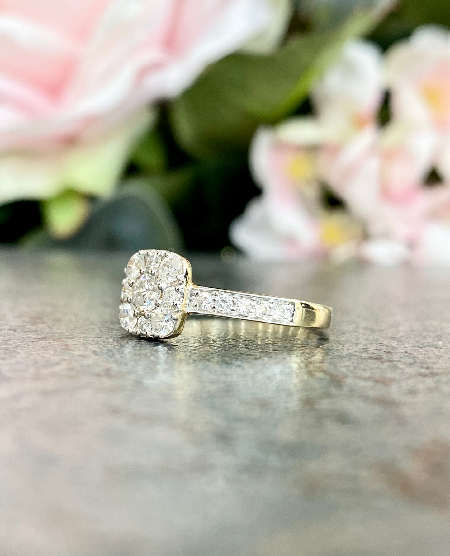 14KT .58ct Engagement Ring