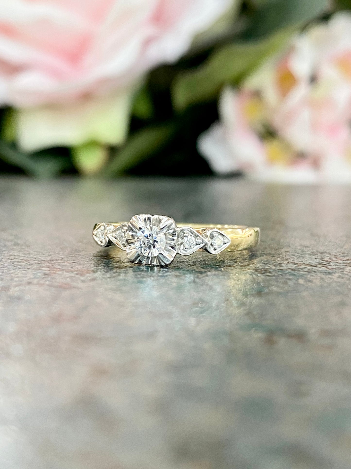 10KT .20ct Engagement Ring