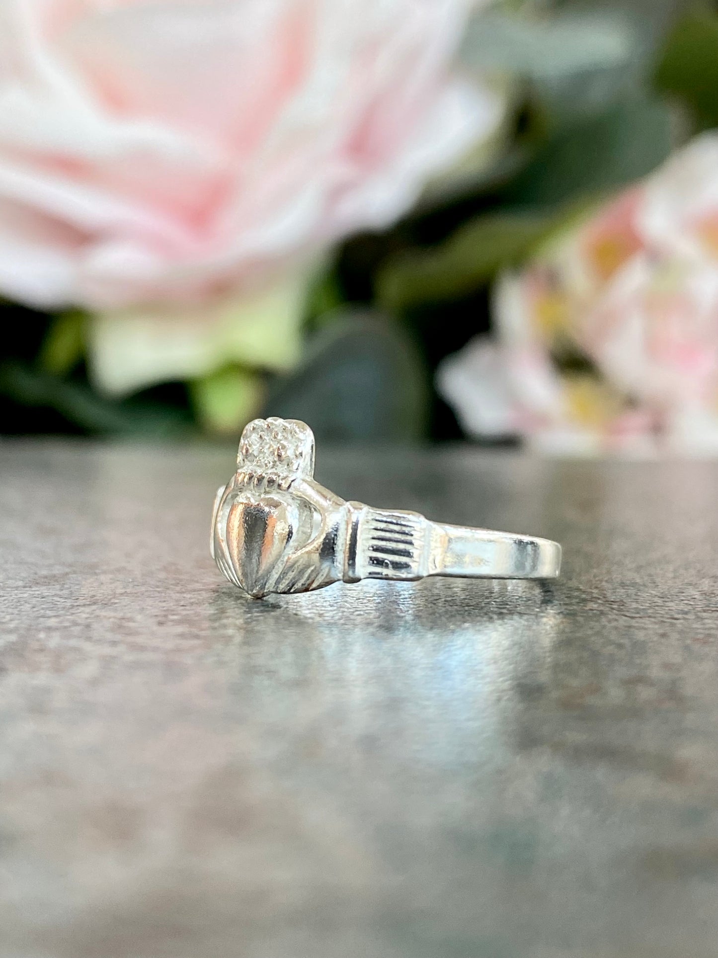 Silver Claddagh Ring