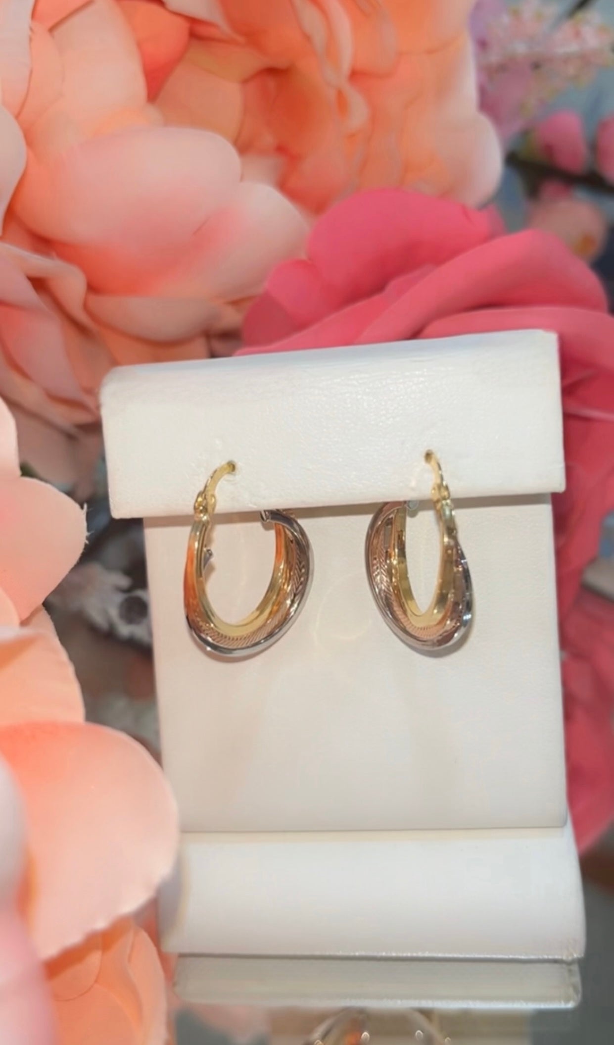 10KT Hoop Earrings