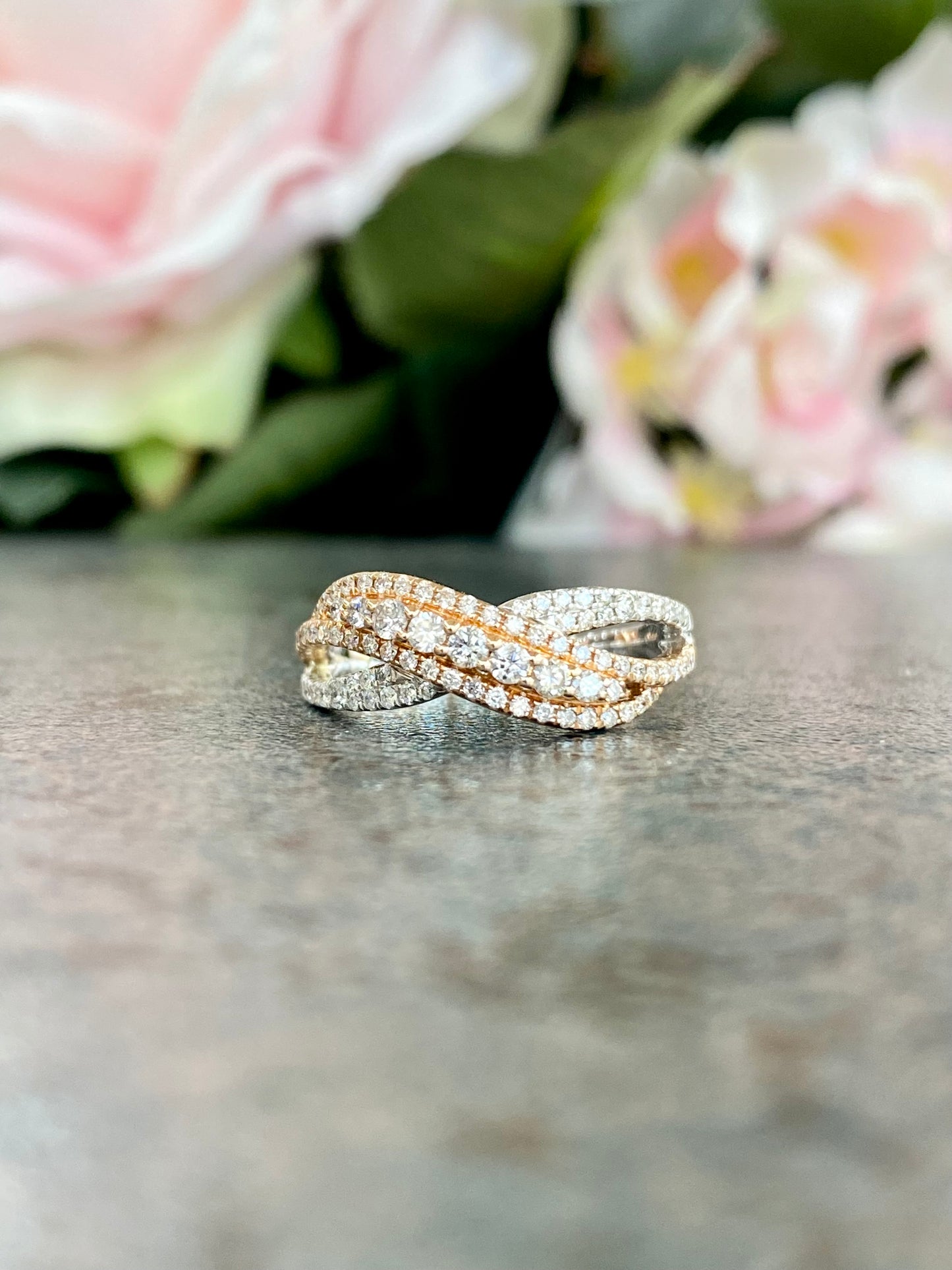14KT .50ct Ladies Diamond Ring