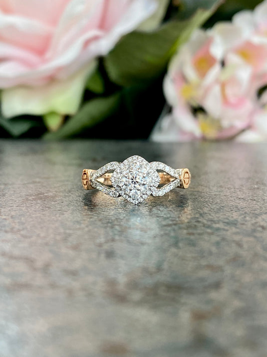 14KT .60ct Engagement Ring