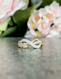 10KT .30ct Diamond Infinity Ring