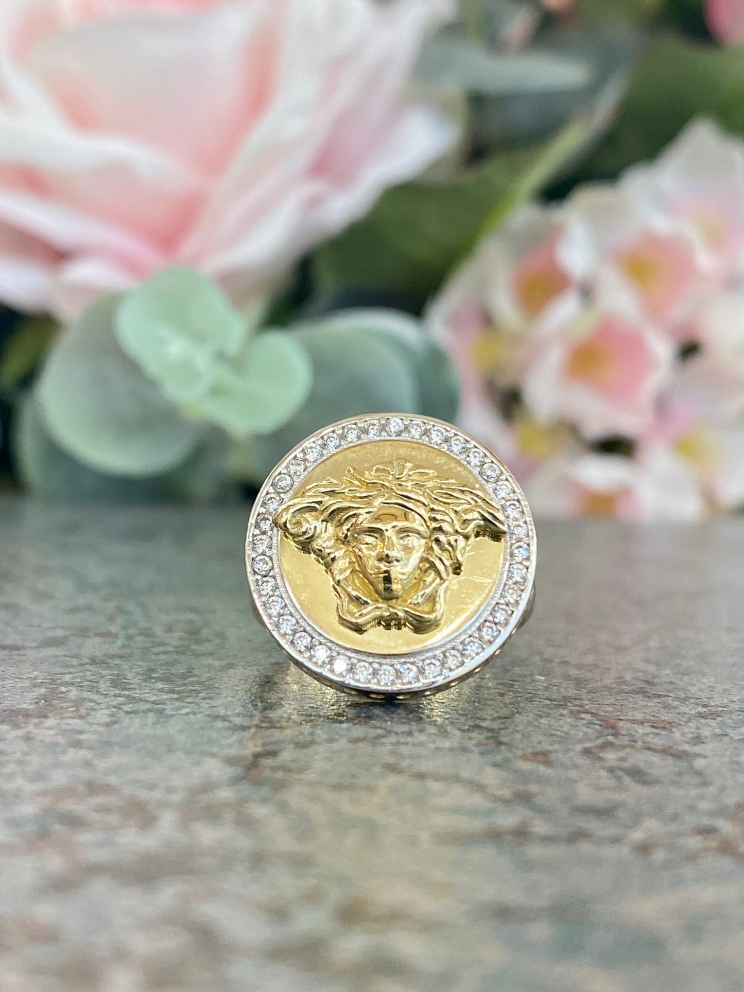 10KT Gold and CZ Ring