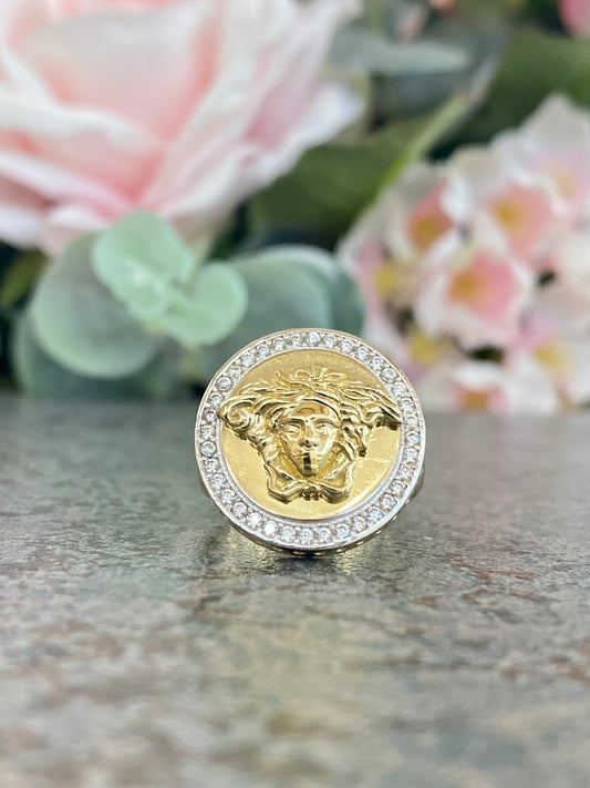 10KT Gold and CZ Ring