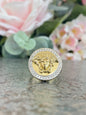 10KT Gold and CZ Ring