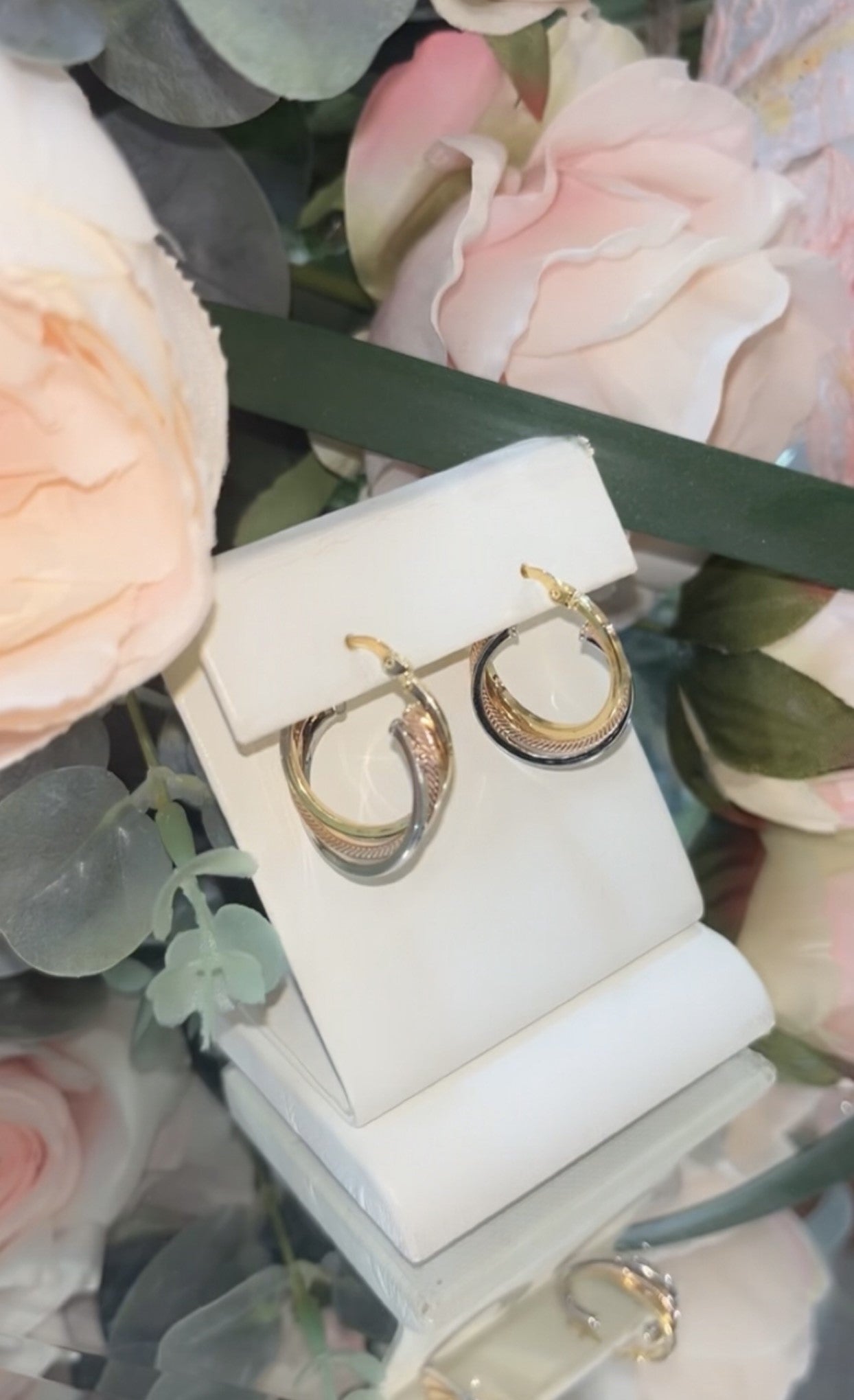 10KT Hoop Earrings