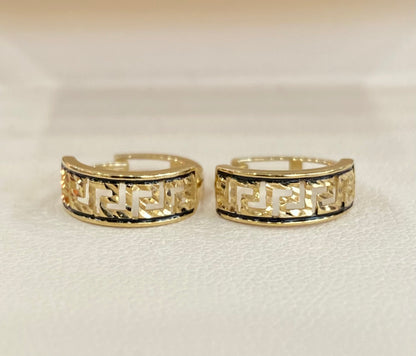 10KT Hoop Earrings
