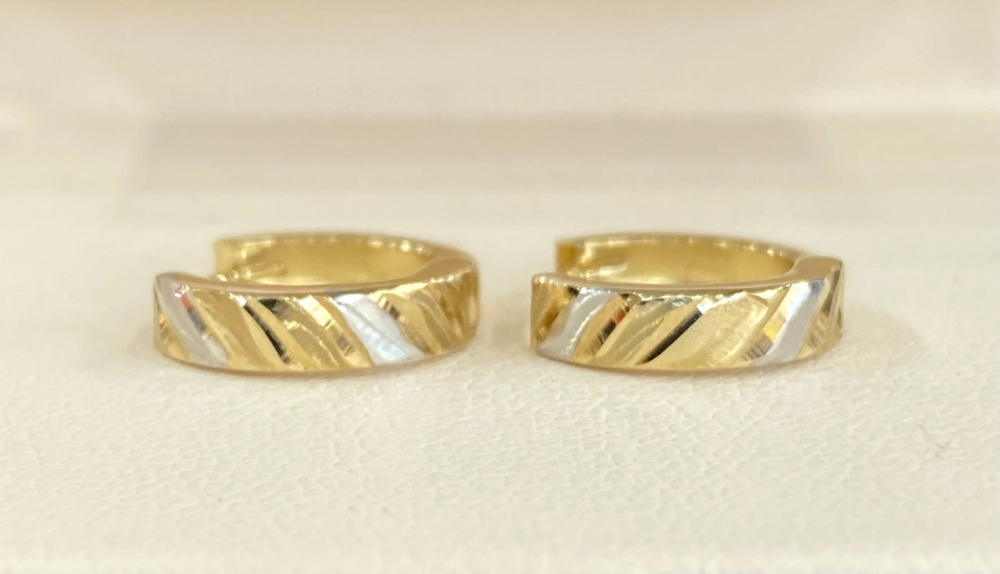 10KT Hoop Earrings