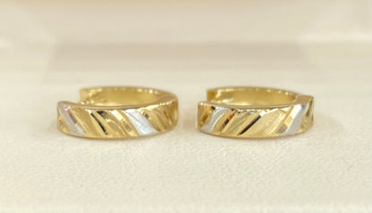 10KT Hoop Earrings