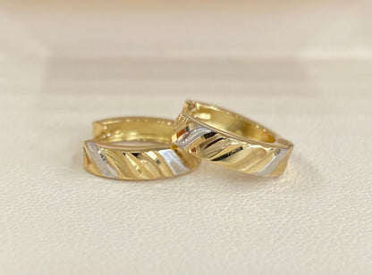 10KT Hoop Earrings