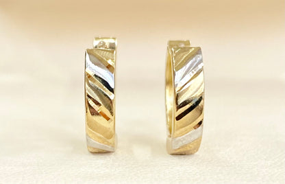 10KT Hoop Earrings