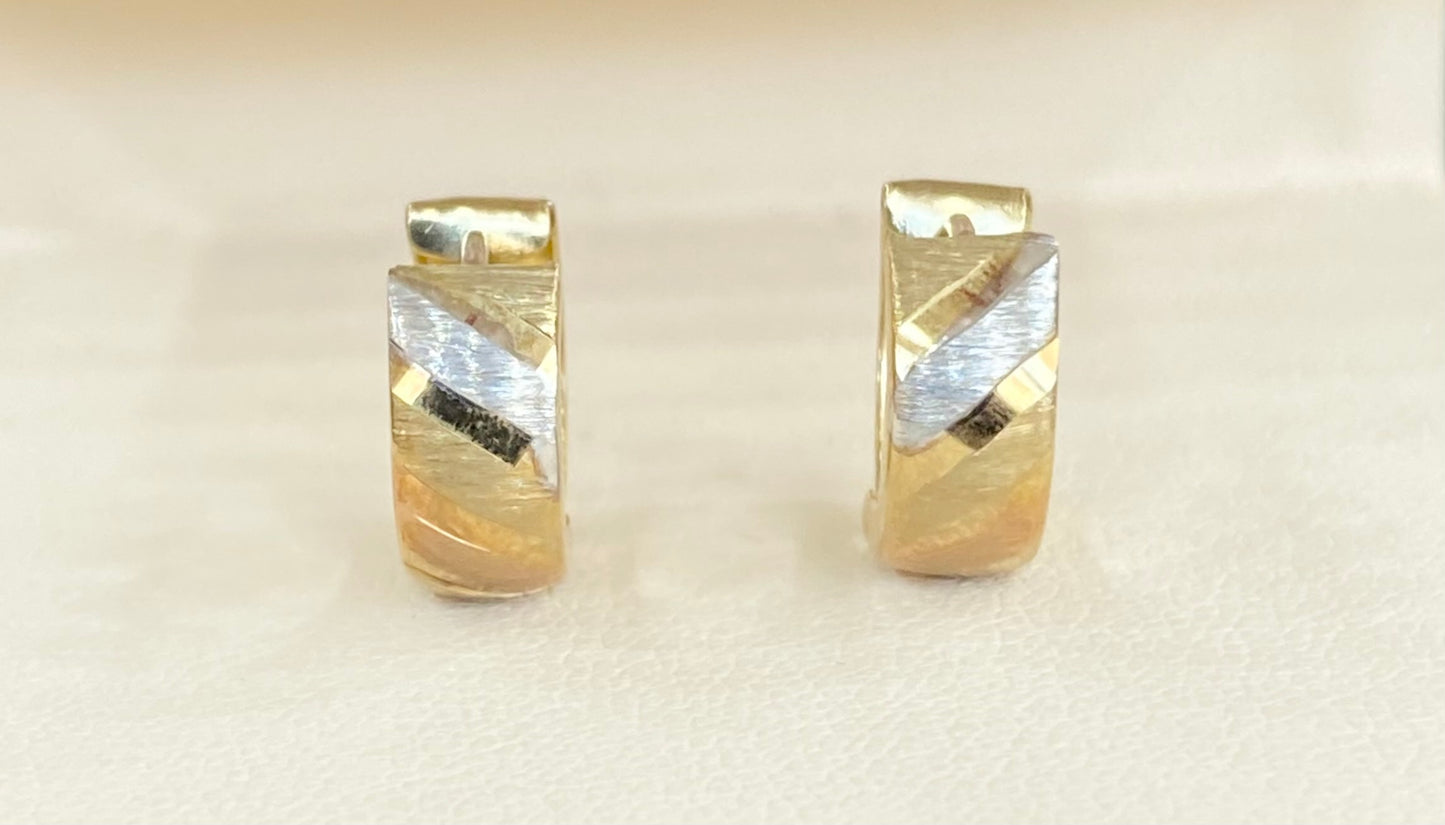 10KT Hoop Earrings