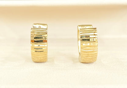 10KT Hoop Earrings