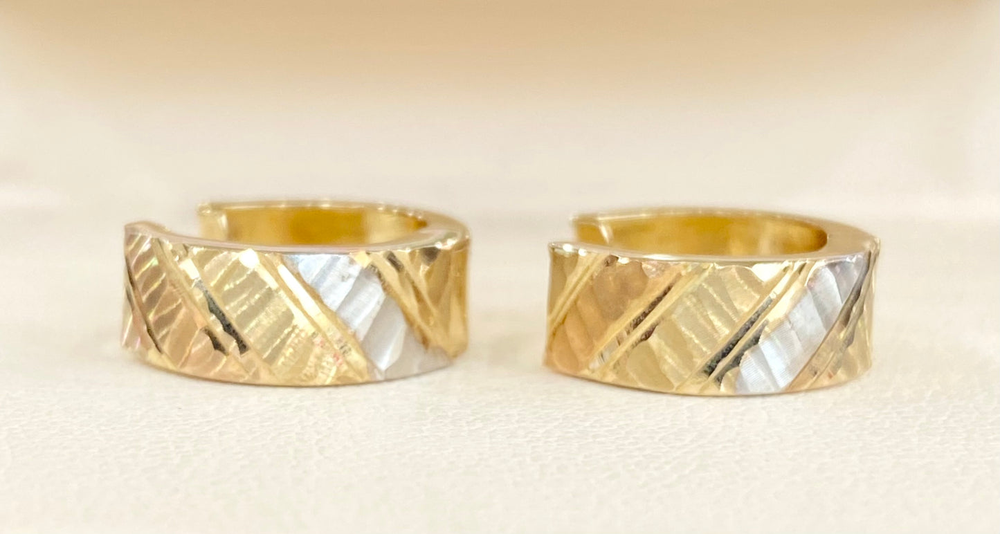 10KT Hoop Earrings