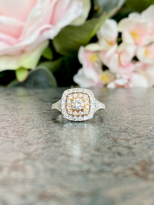 14KT 1.00ct Engagement Ring