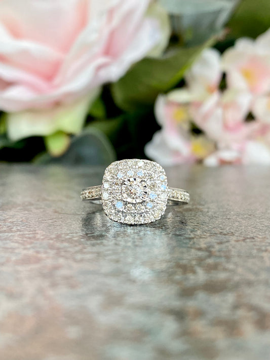 14KT .75ct Engagement Ring