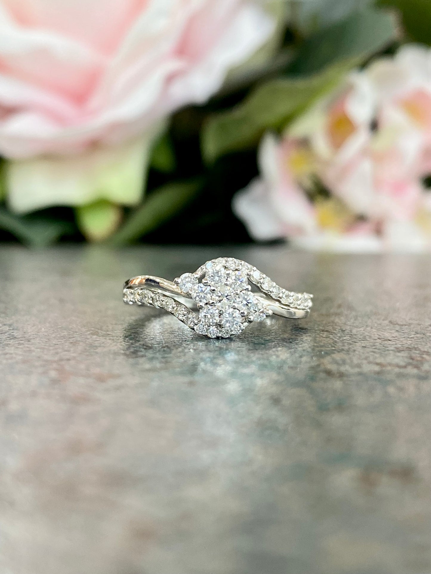 14KT .51ct Engagement Ring