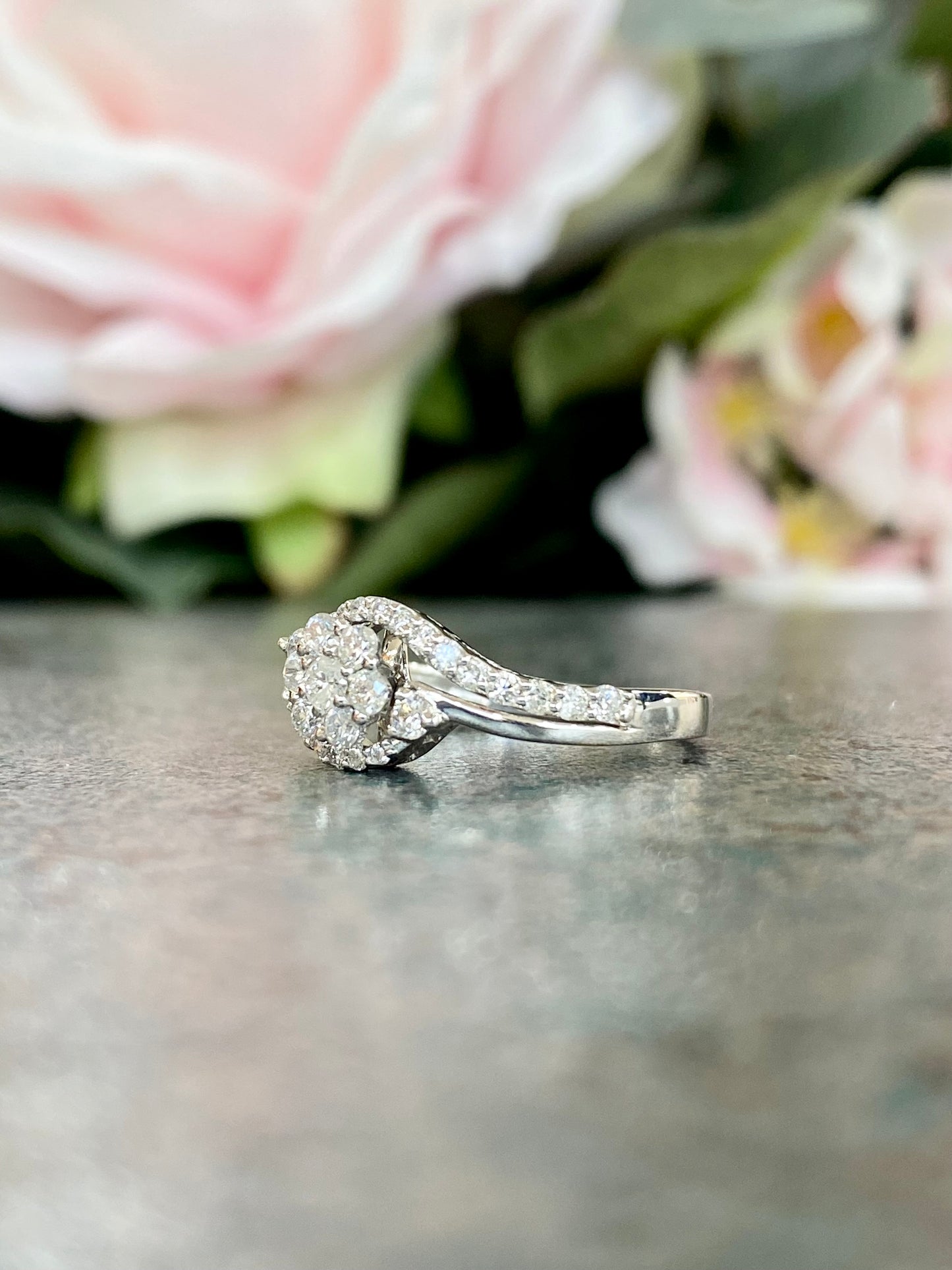 14KT .51ct Engagement Ring