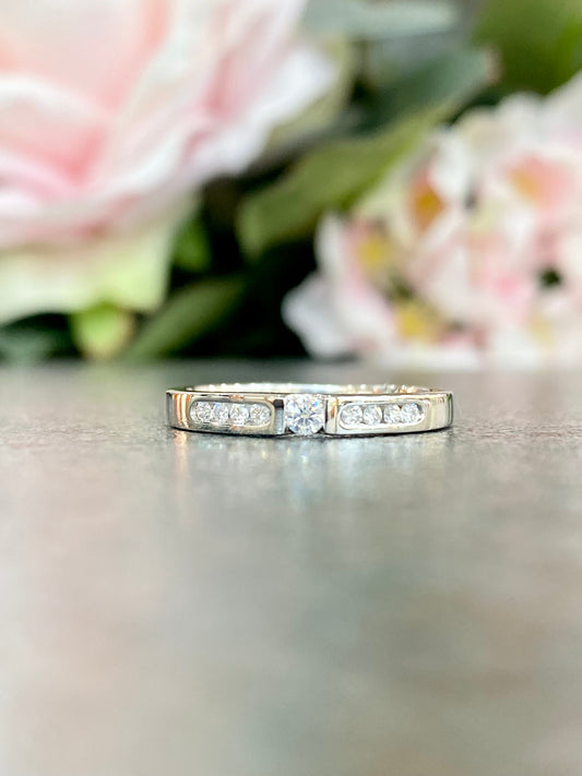 14KT .14ct Matching Band