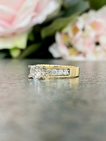 14KT .70ct Engagement Ring