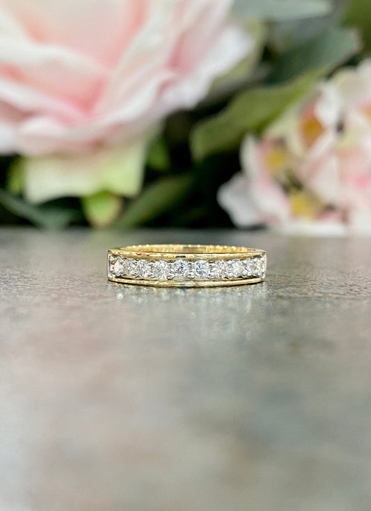 14KT .30ct Matching Band