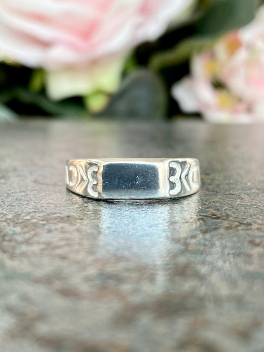Men's Silver Ring