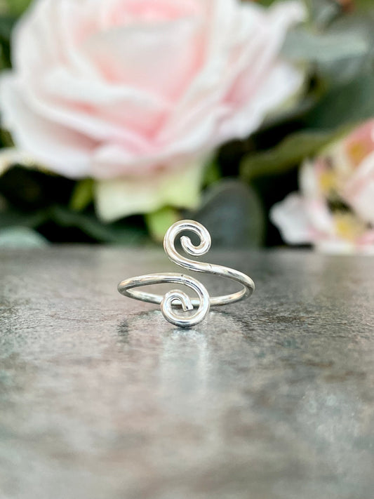 Silver Ladies Ring