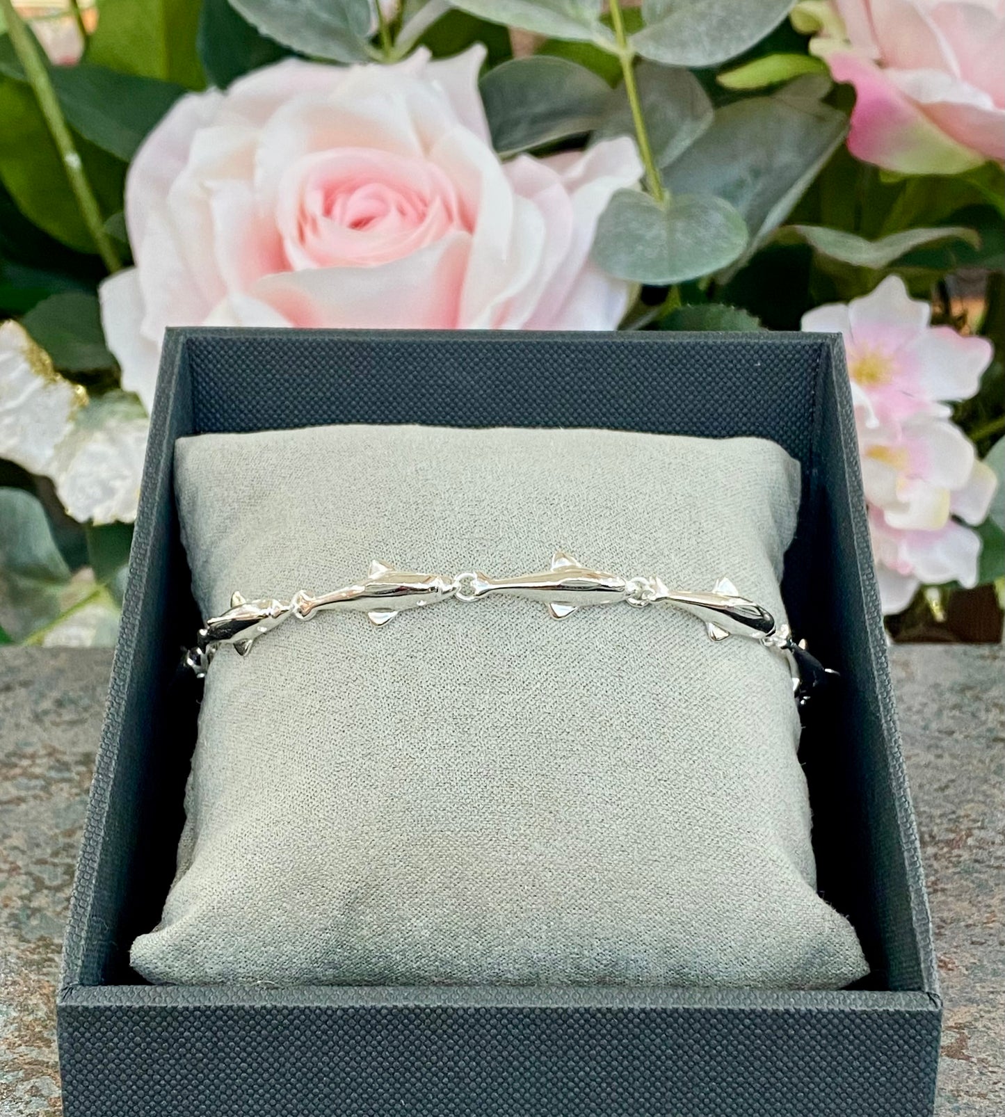Silver Dolphin Bracelet