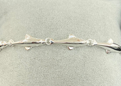 Silver Dolphin Bracelet