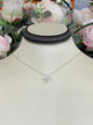 14KT White Gold .31ct Diamond Necklace